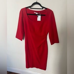 Diane von Furstenberg Lillian Dress Poppy NWT